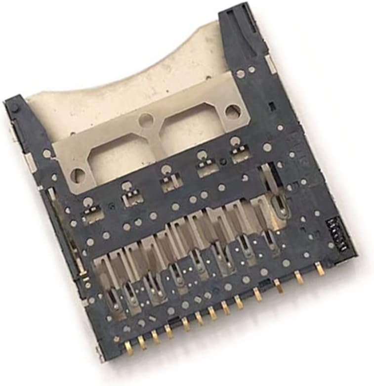 VANJUNN Store Replacement Card Slot Socket SD Card Socket for Nintendo 3DS 2DS, PCB Mount SD Card Slot for 3DS 2DS Accessories Repair Parts - Image 2